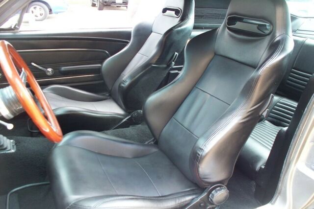 1968 Gray Ford Mustang Fastback