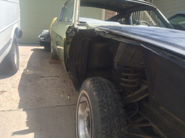 1968 Black Ford Mustang Fastback