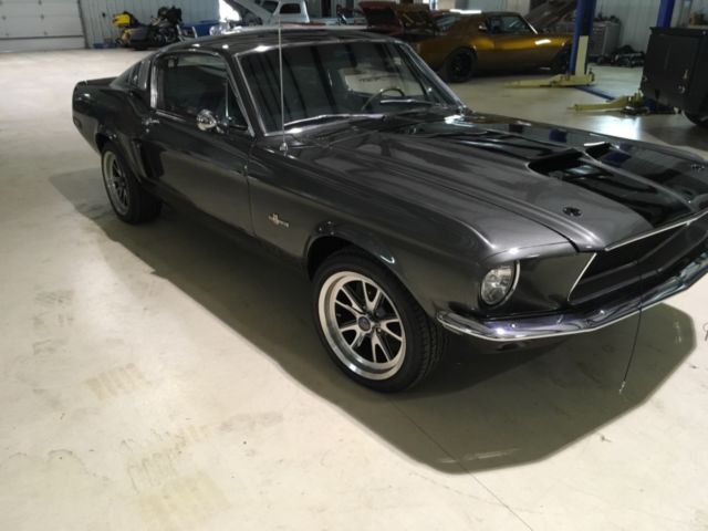 1968 Black Ford Mustang Fastback