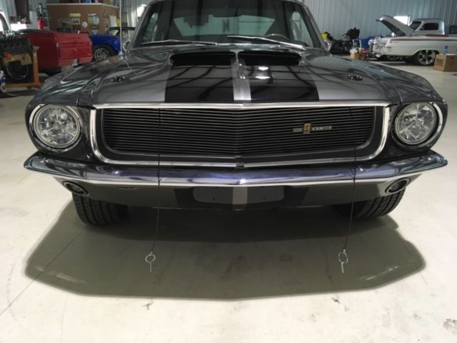1968 Black Ford Mustang Fastback