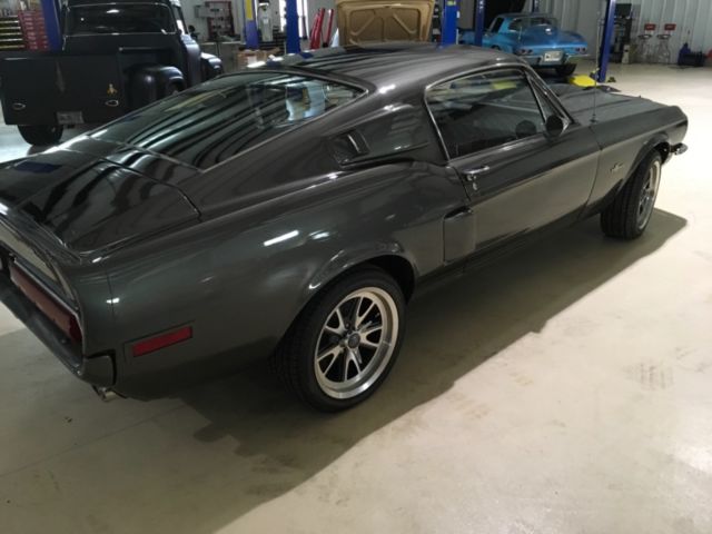 1968 Black Ford Mustang Fastback