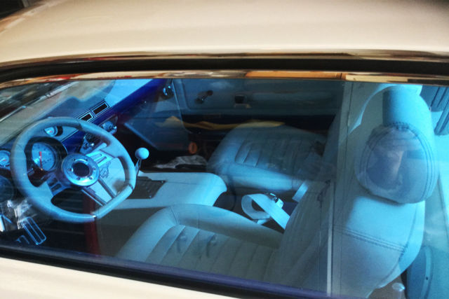 1968 White Ford Mustang Fastback