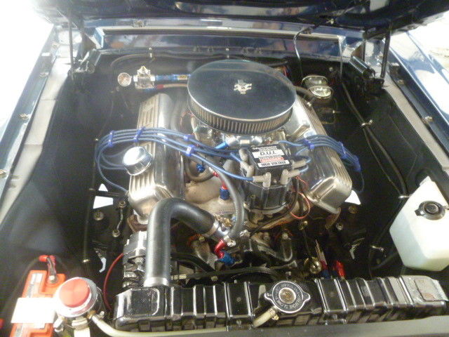 1968 Blue Ford Mustang Fastback