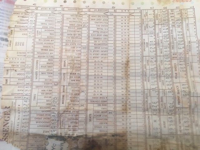 1968 Blue Ford Mustang Fastback