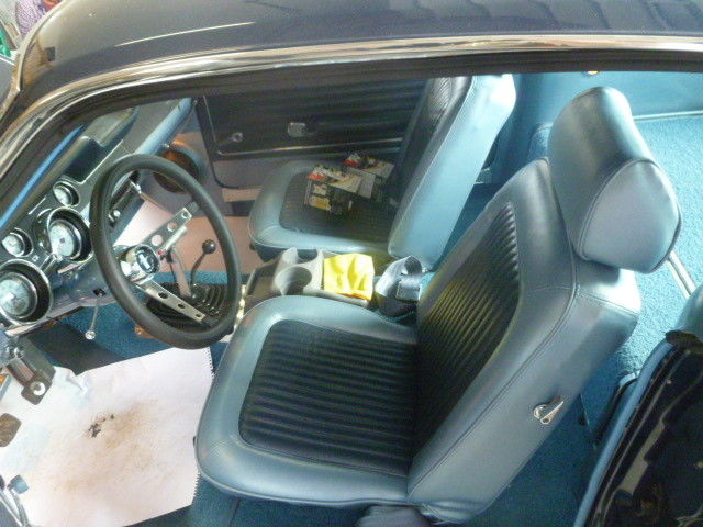 1968 Blue Ford Mustang Fastback