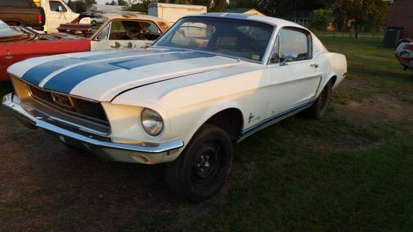 1968 Ford Mustang Fastback