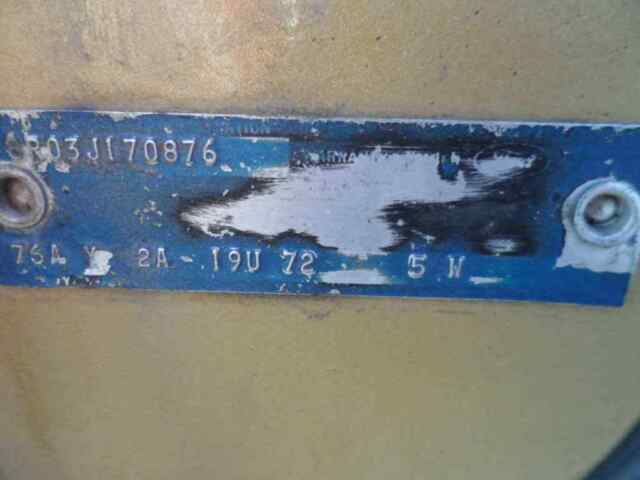 1968 Gold Ford Mustang Convertible