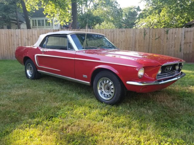 1968 Mustang GT Convertible with original 302 for sale: photos ...