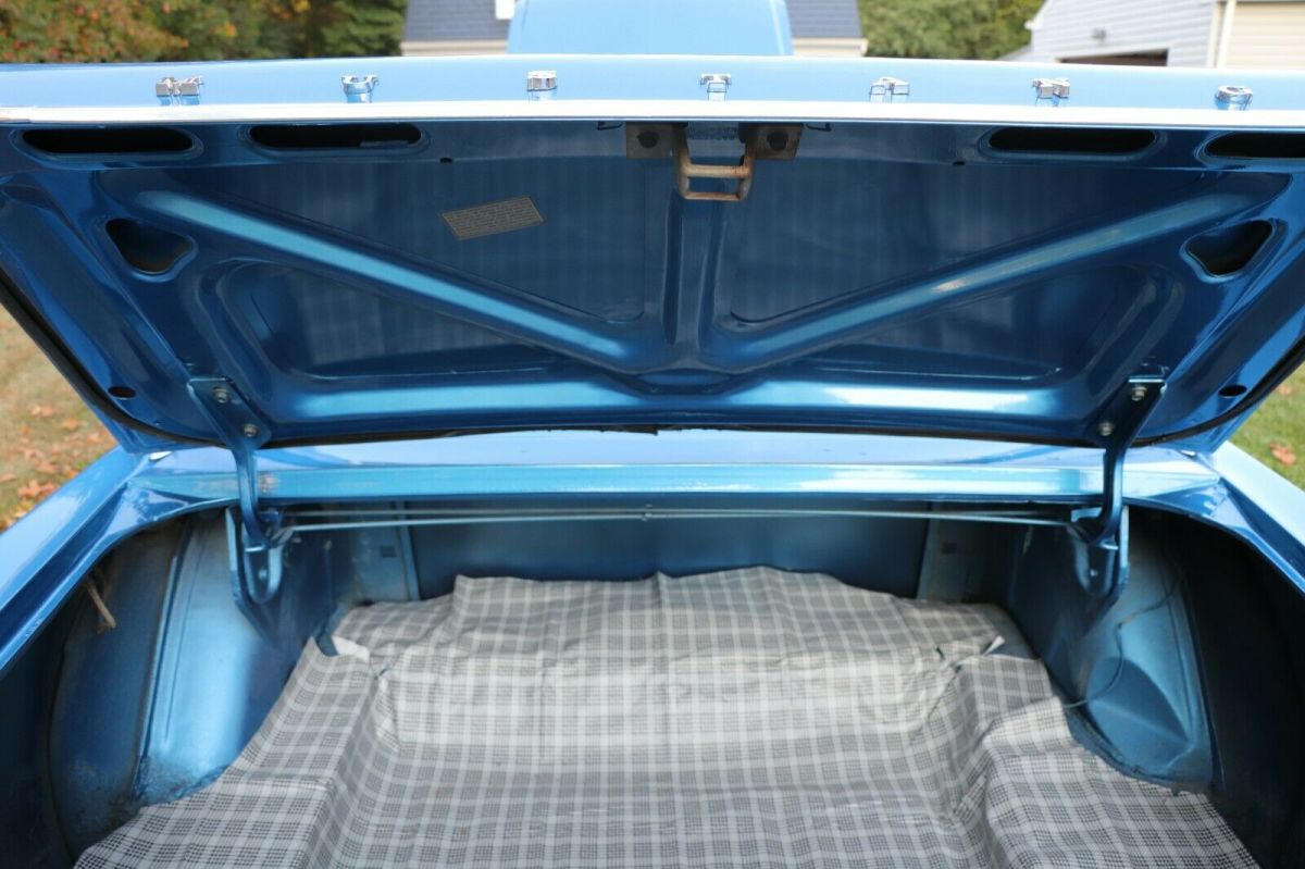 1968 Acapulco Blue Ford Mustang