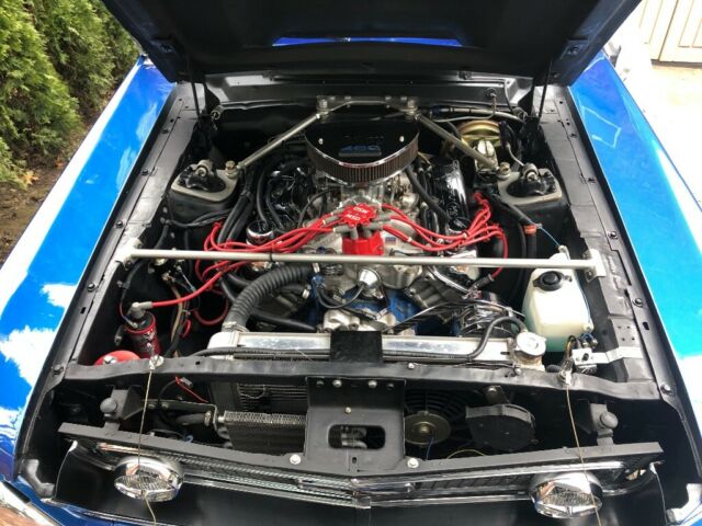 1968 Blue Ford Mustang