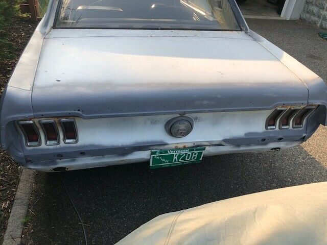 1968 Red Ford Mustang