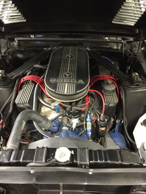 1968 Black Ford Mustang Convertible