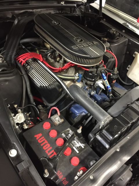 1968 Black Ford Mustang Convertible