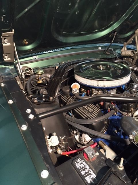1968 Highland Green Ford Mustang Coupe
