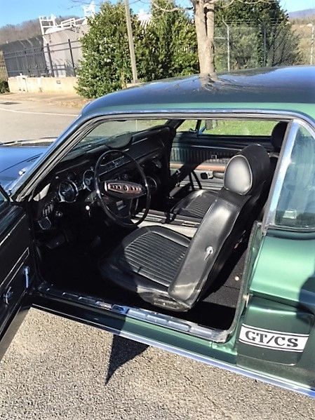 1968 Highland Green Ford Mustang Coupe
