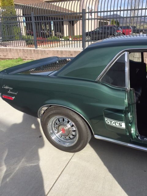 1968 Highland Green Ford Mustang Coupe