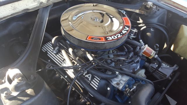 1968 Gray Ford Mustang Coupe