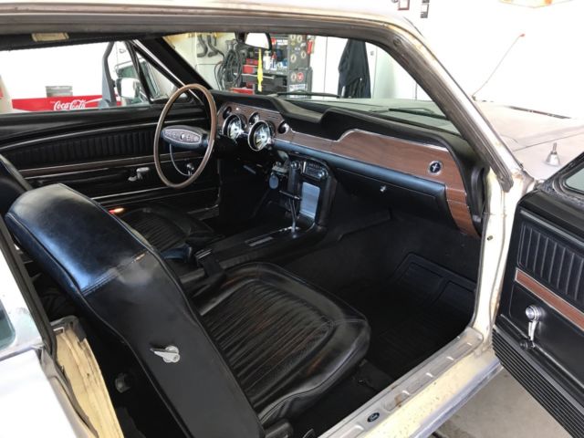 1968 Gray Ford Mustang Coupe