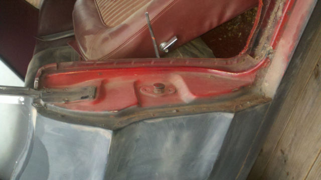 1968 Burgundy Ford Mustang Coupe