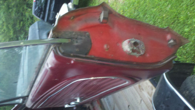 1968 Burgundy Ford Mustang Coupe