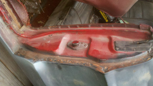 1968 Burgundy Ford Mustang Coupe