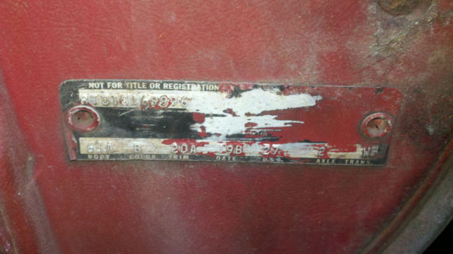 1968 Burgundy Ford Mustang Coupe