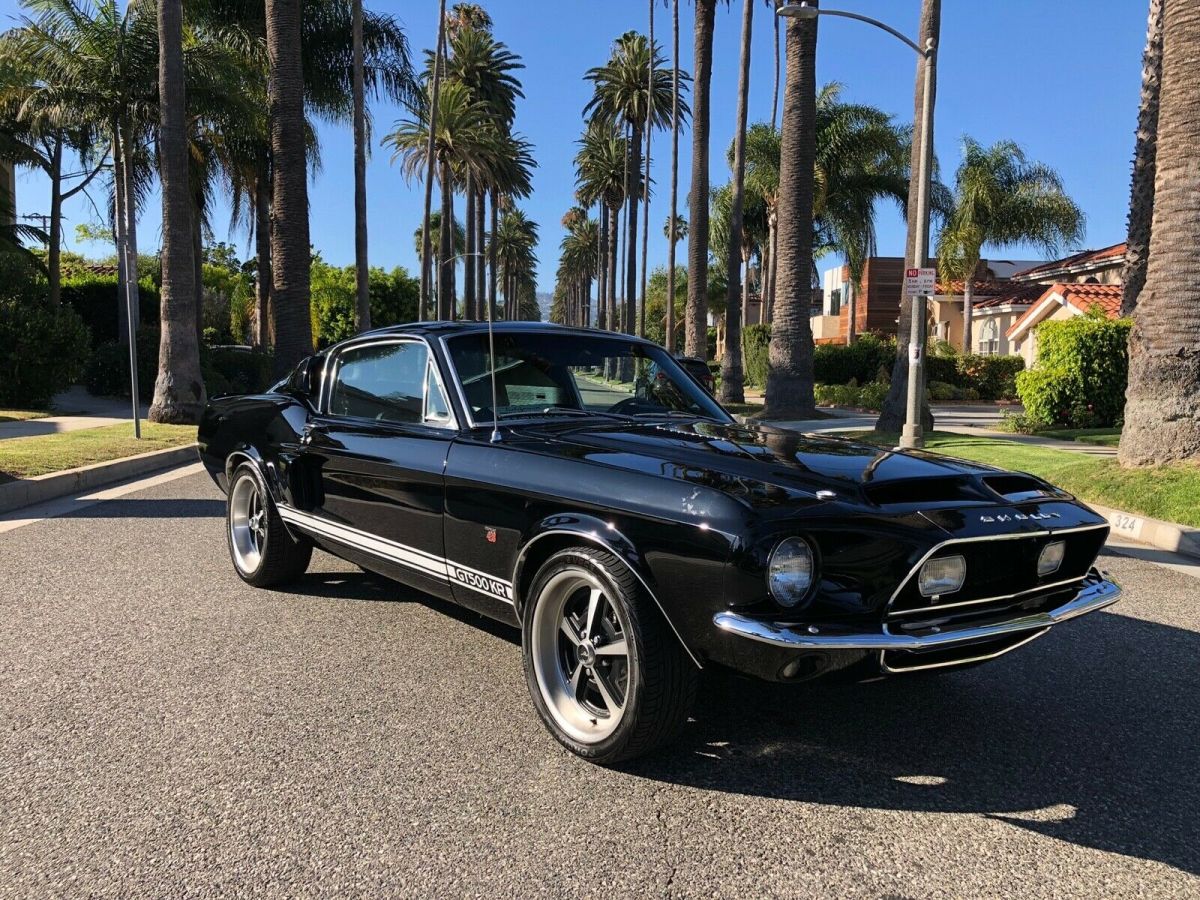 1968 Black Ford Mustang Fastback