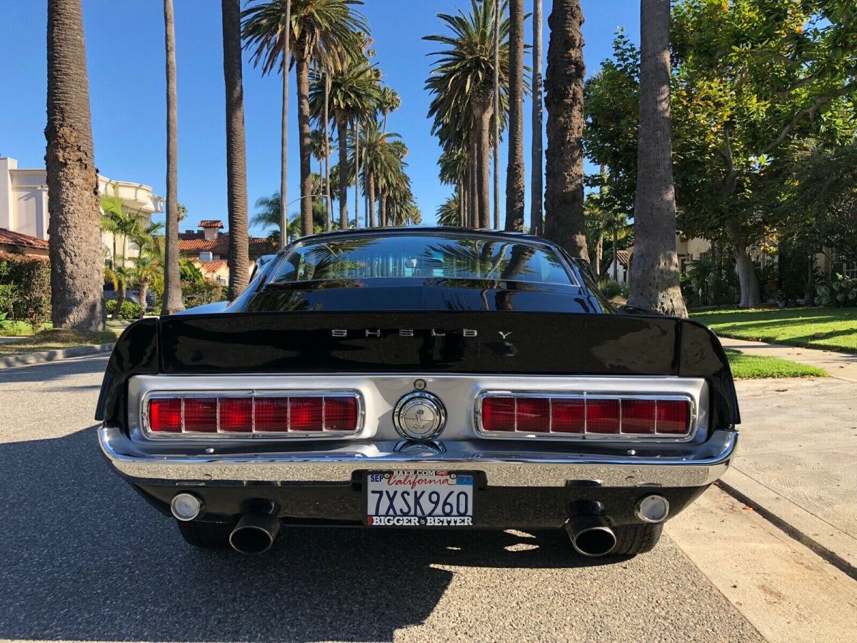 1968 Black Ford Mustang Fastback