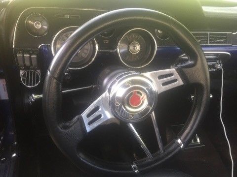 1968 Blue Ford Mustang Coupe