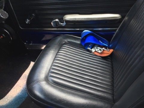 1968 Blue Ford Mustang Coupe