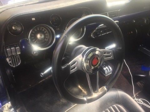 1968 Blue Ford Mustang Coupe