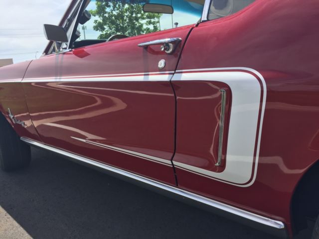 1968 Red Ford Mustang Coupe