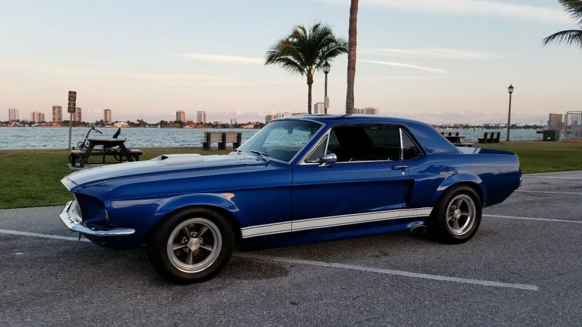 1968 Blue Ford Mustang 2DOOR