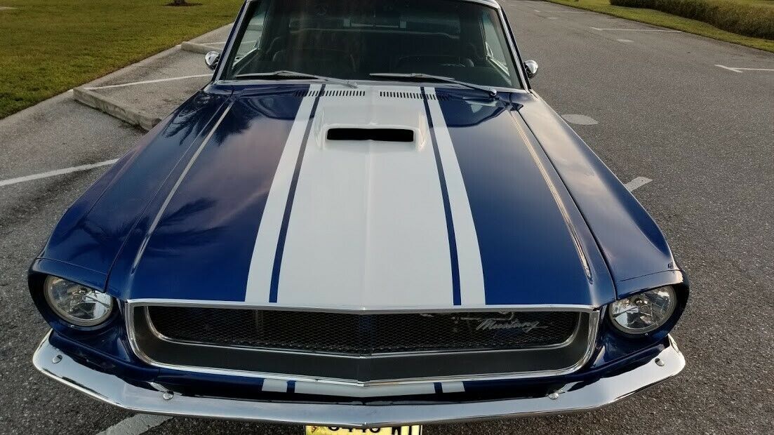 1968 Blue Ford Mustang 2DOOR