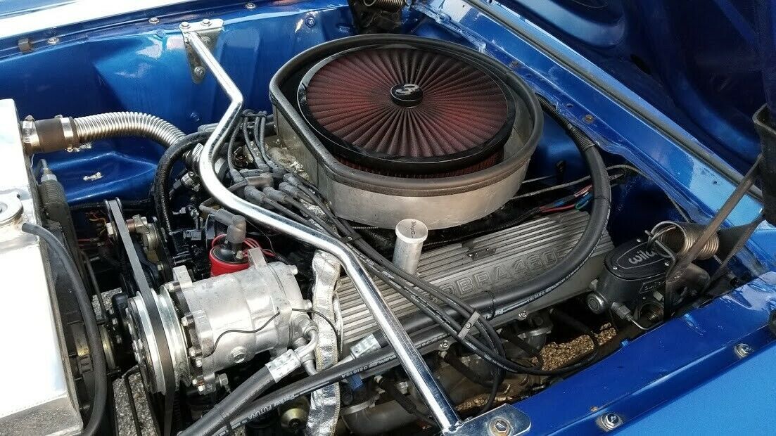 1968 Blue Ford Mustang 2DOOR