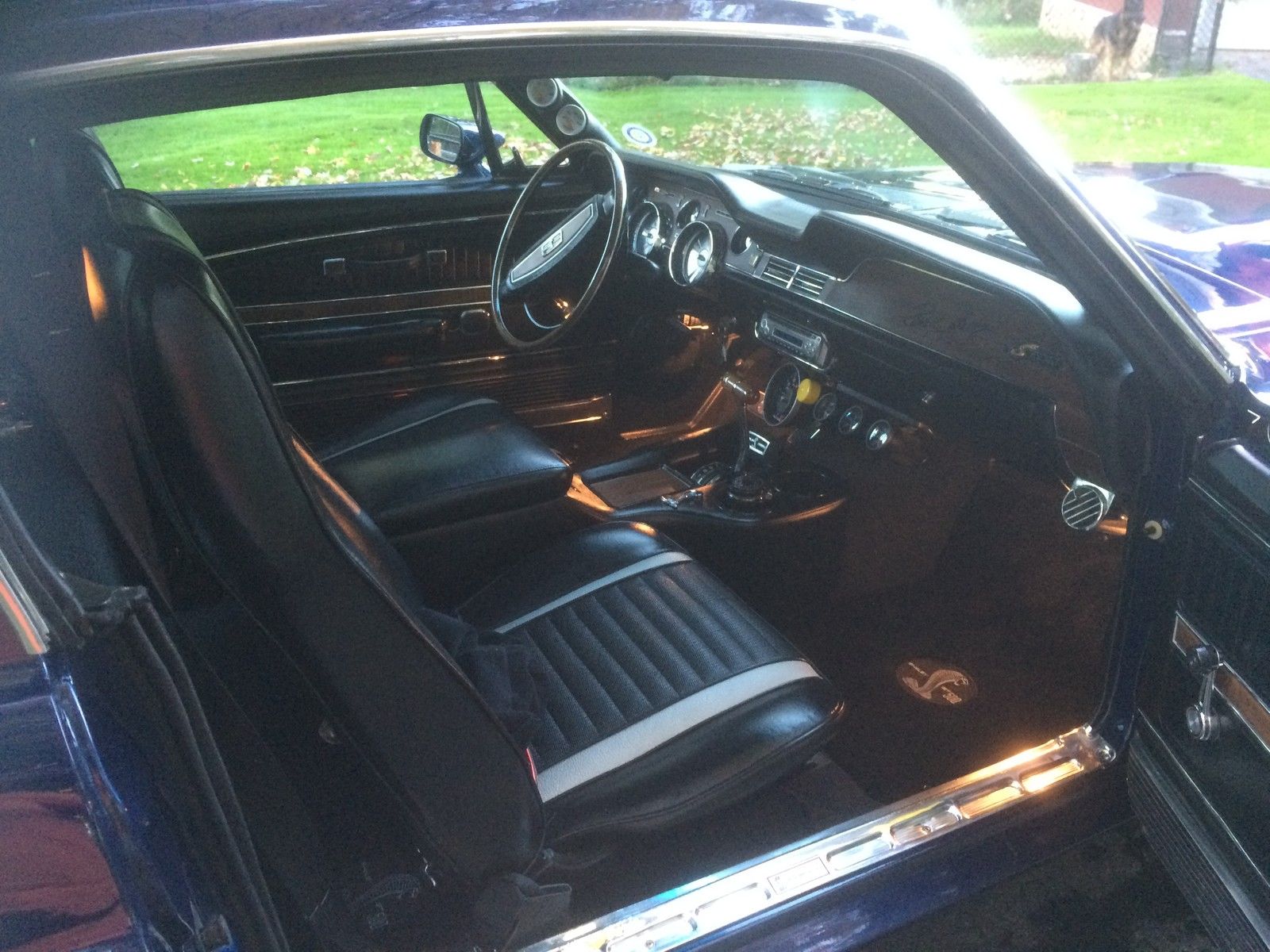 1968 Blue Ford Mustang Coupe