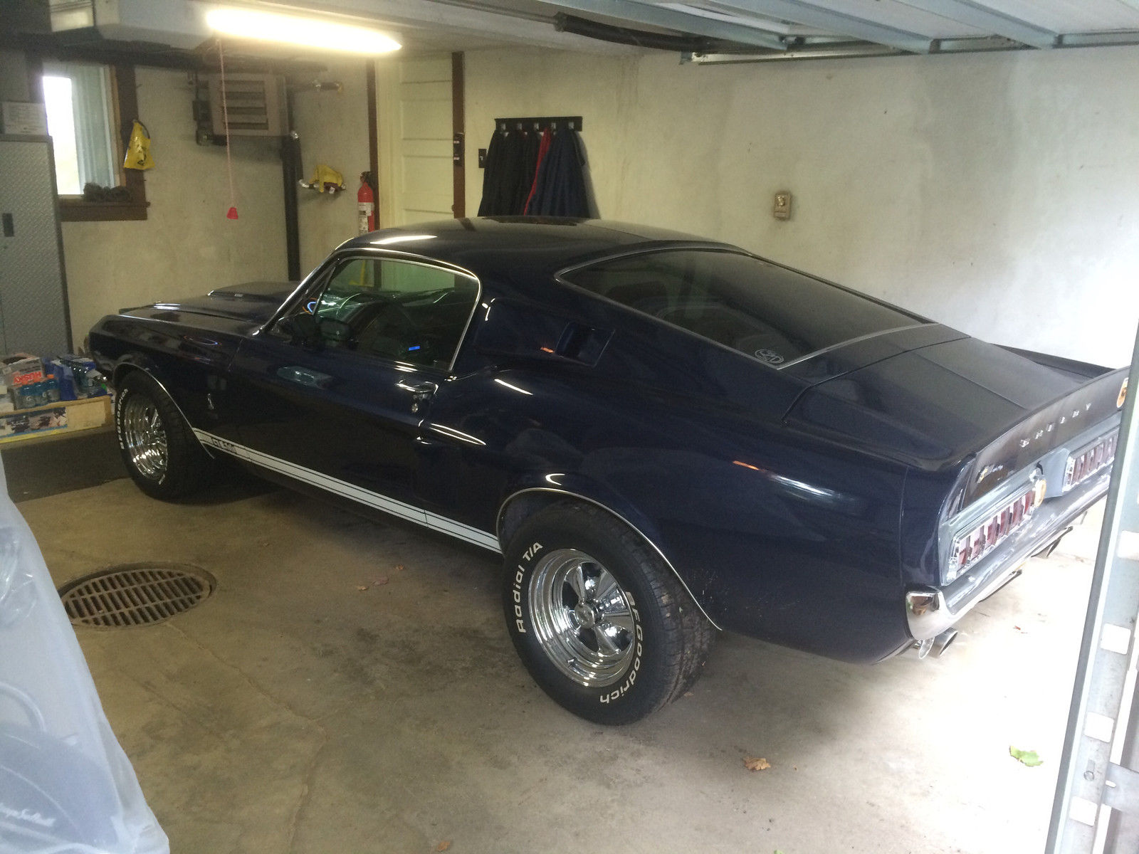 1968 Blue Ford Mustang Coupe