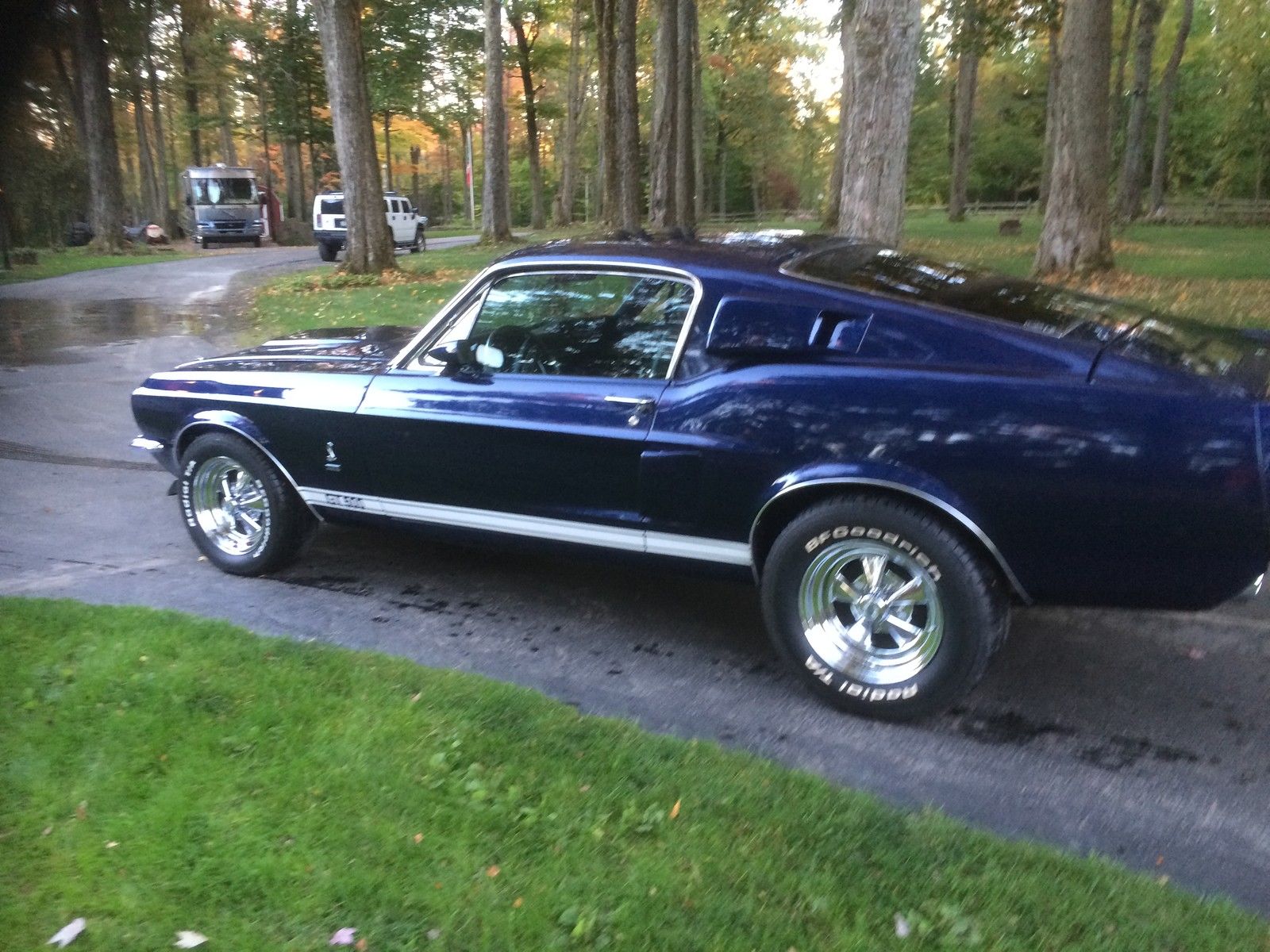 1968 Blue Ford Mustang Coupe