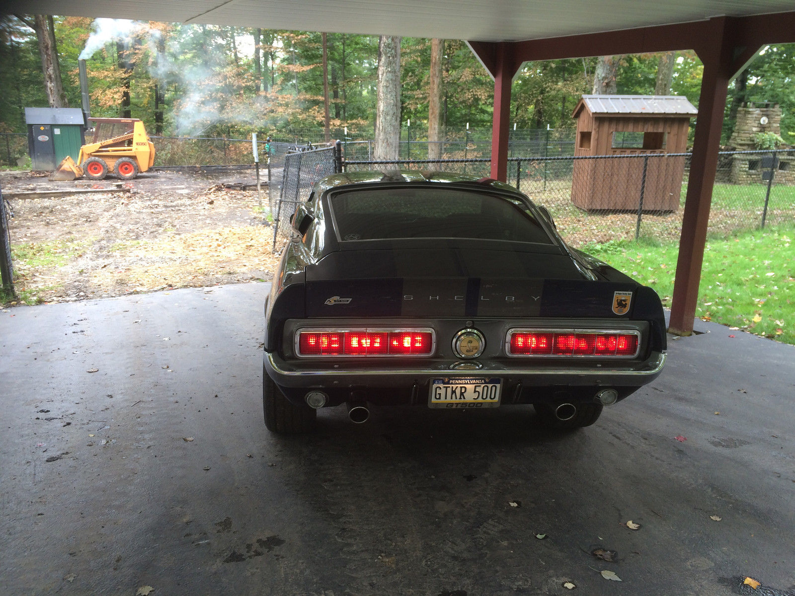 1968 Blue Ford Mustang Coupe