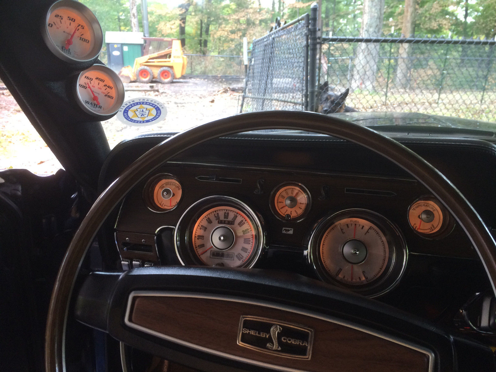 1968 Blue Ford Mustang Coupe