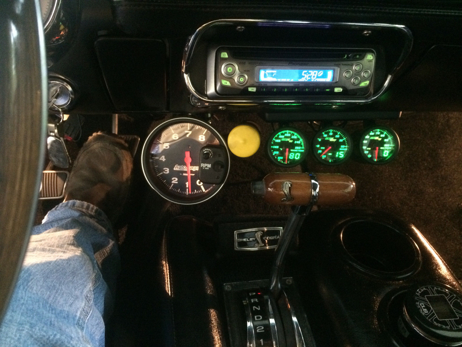 1968 Blue Ford Mustang Coupe