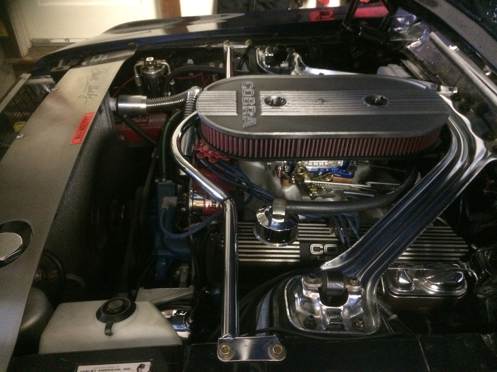 1968 Blue Ford Mustang Coupe