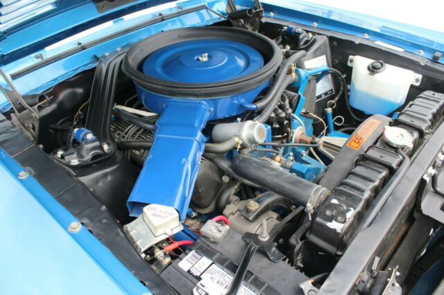 1968 Blue Ford Mustang Fastback
