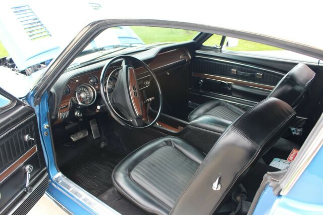 1968 Blue Ford Mustang Fastback