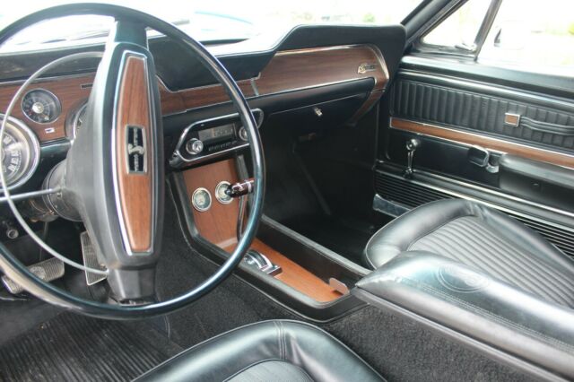 1968 Blue Ford Mustang Fastback