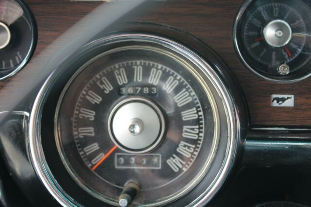 1968 Blue Ford Mustang Fastback