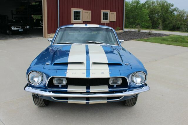 1968 Blue Ford Mustang Fastback