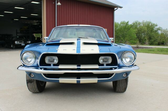 1968 Blue Ford Mustang Fastback