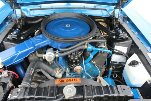 1968 Blue Ford Mustang Fastback