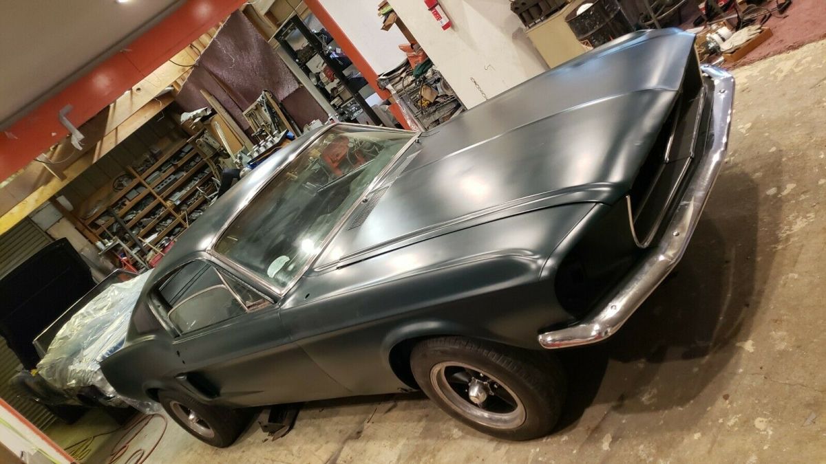 1968 Green Ford Mustang Coupe